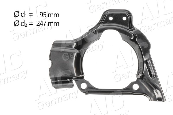 Spritzblech Ankerblech Vorderachse Rechts FÜR Alfa Romeo 155 (167 ) - AIC 56170-image