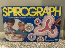 Kenner Spirograph Design Drawing Set in Box 1987