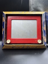 Vintage 1960's Ohio Art Etch A Sketch Drawing Toy in Original Box 1960's No. 505