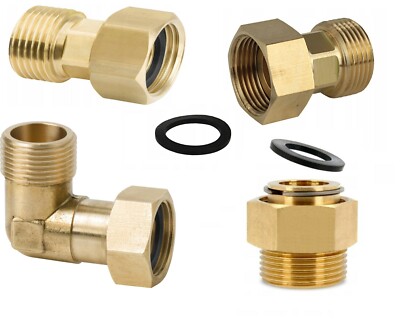 Anschlussverschraubung Überwurfmutter 1/2'' 3/4'' 1'' Verschraubung messing Fitting