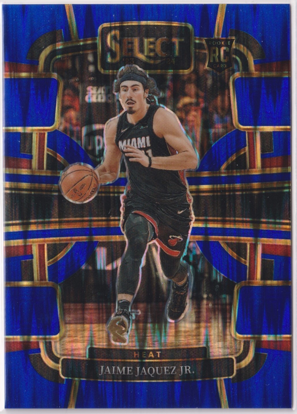 Jaime Jaquez Jr. 2023-24 Panini Select Blue Flash Prizm Rookie #100 SP /99