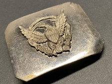 CIVIL WAR, CIRCA 1860, WAIST BELT PLATE, MILITIA OFFICER, VINTAGE