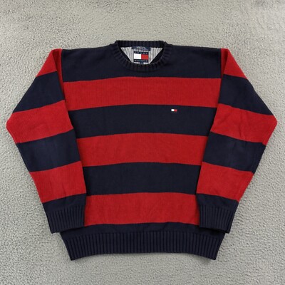 Oversized Sweatshirt Tommy Jeans Colourblock Stripe Crew Neck