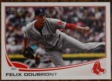 2013 Topps #508 Felix Doubront Boston Red Sox