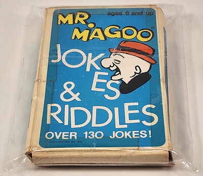 Mr. Jokes 3枚 Vintage Mr Magoo Jokes and Riddles No. 467 - 130+ Jokes Cards Rare