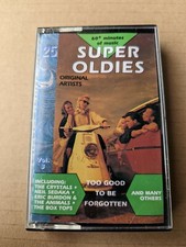 Super Oldies   Too Good To Be Forgotten Cassette Tape