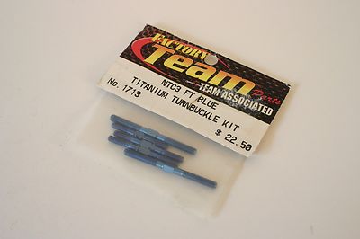 Team Associated NTC3 blau Titan Spannschnalle Kit - AS 1713
