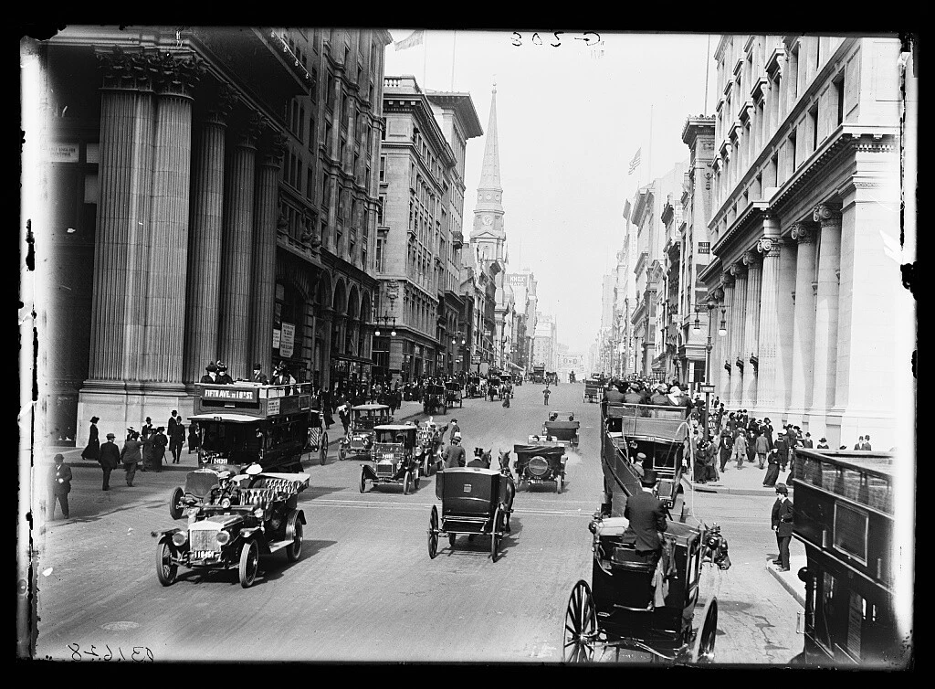 1908 Photo of Fifth Avenue at E Thirty-fourth Street New York N Y y | eBay
