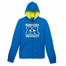 Monsters University Inc., Zip-Up Hoodie, X-Large, New with tags
