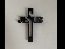 Jesus Christ Kreuz Wanddekoration Deko Wandku...