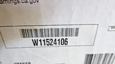 Whirlpool Washer DETERGENT DISPENSER DRAWER - OEM Part W11524106 - NEW! Open Box