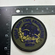 USAF US AIR FORCE 901st CIVIL ENGINEERING PRIME BEEF Patch M015