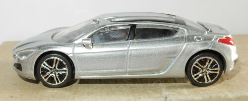 NOREV 3 INCHES 1/54 Peugeot RC Hybrid 4 Grey Silver No Box - 第 1/6 張圖片