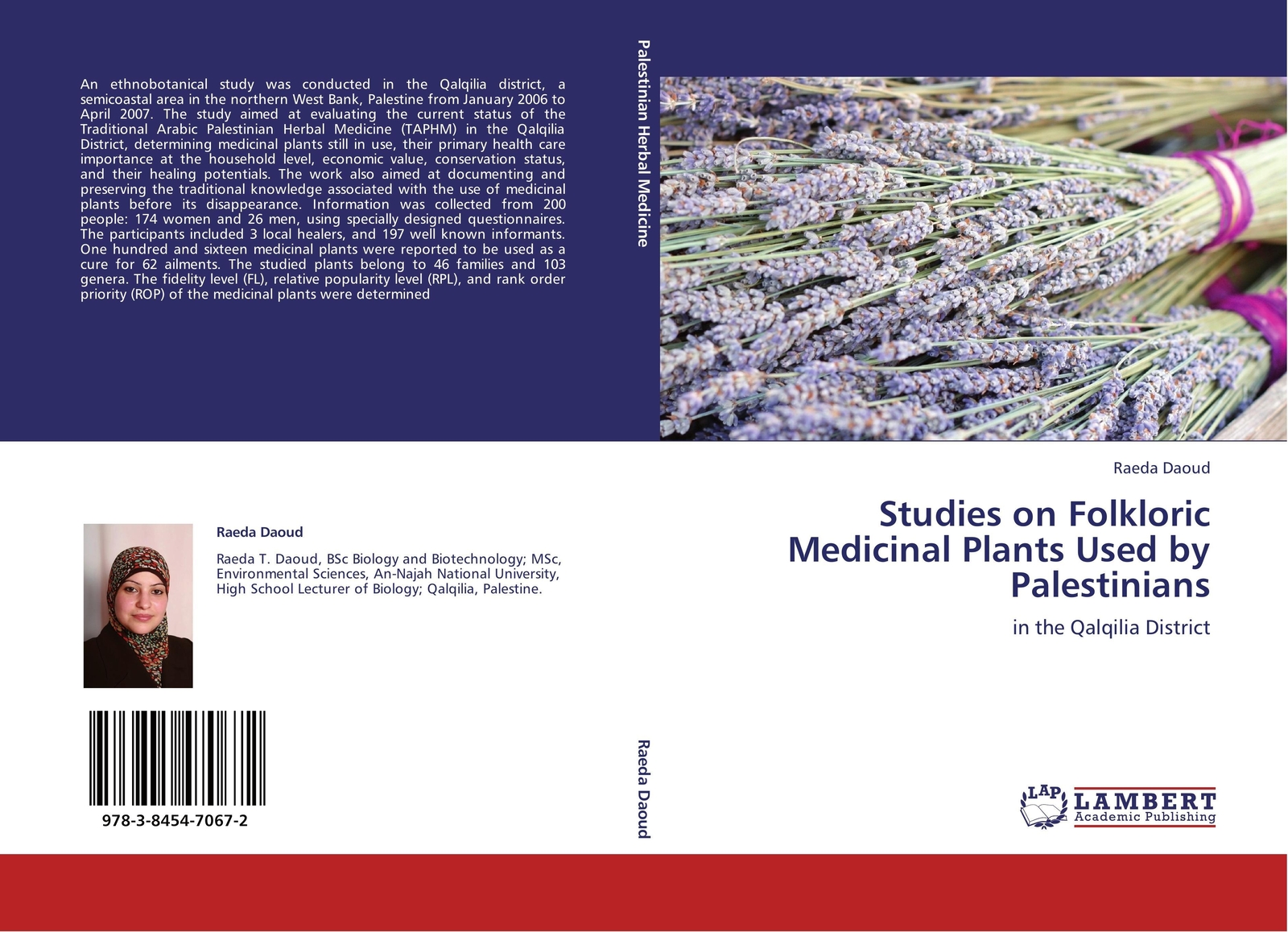 Thumbnail - Raeda Daoud | Studies On Folkloric Medicinal Plants Used By