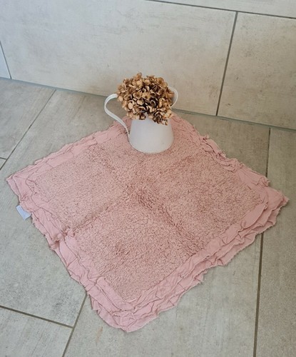 Badematte Vorleger Badvorleger Badteppich Rose Duschvorleger Shabby Chic - Bild 2 von 5