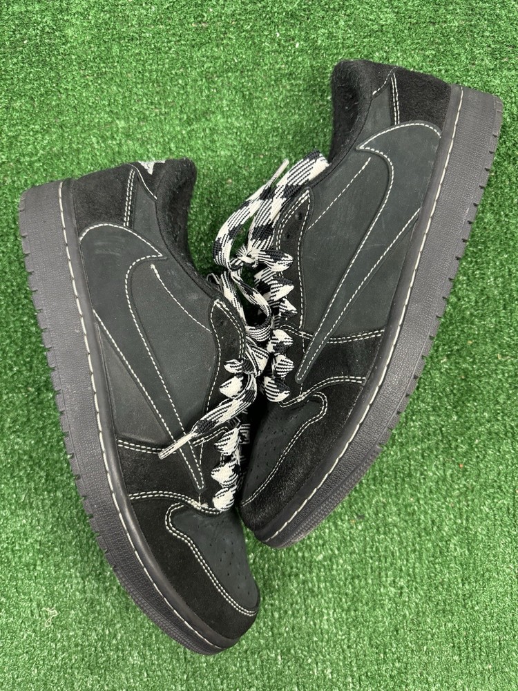 Nike Travis Scott Air Jordan 1 Retro Low OG SP Black Phantom Size 9.5 DM7866-001