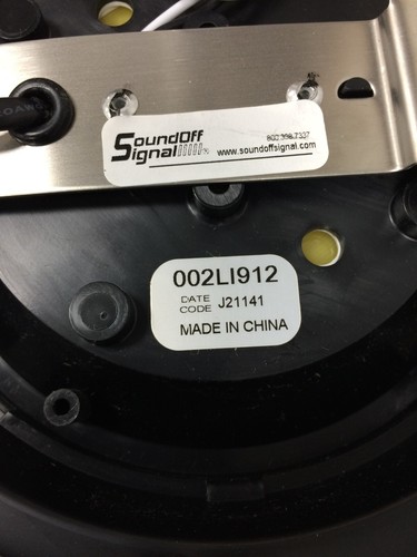 SOUND OFF LED 6" Dome Light Model: ECVDMLTALDC, New In Box, w Instructions - Picture 4 of 4