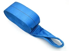 10 BLUE 4" x 30' Winch Straps Loop End Flatbed Truck Trailer Tie Down Load Strap
