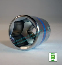 3/8” Drive 6 Point Metric Standard Socket 6 - 24mm Size 6pt KING TONY 3/8 inch