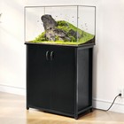 Tc-Homeny 29Gallon Aquarium Stand Cabinet w/Power Outlet Station Fish Tank Stand