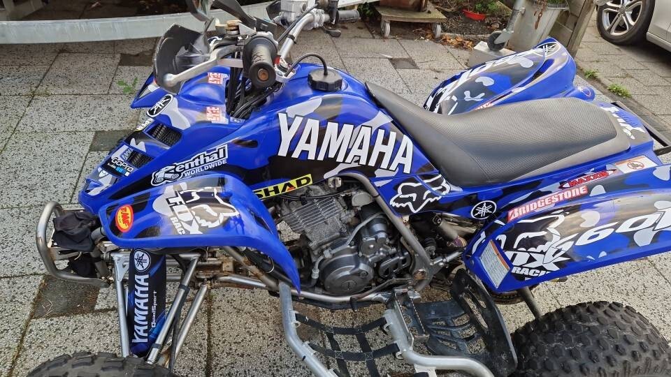 Yamaha Raptor 660 660R FULL GRAPHICS DECALS STICKERS KIT ATV | eBay