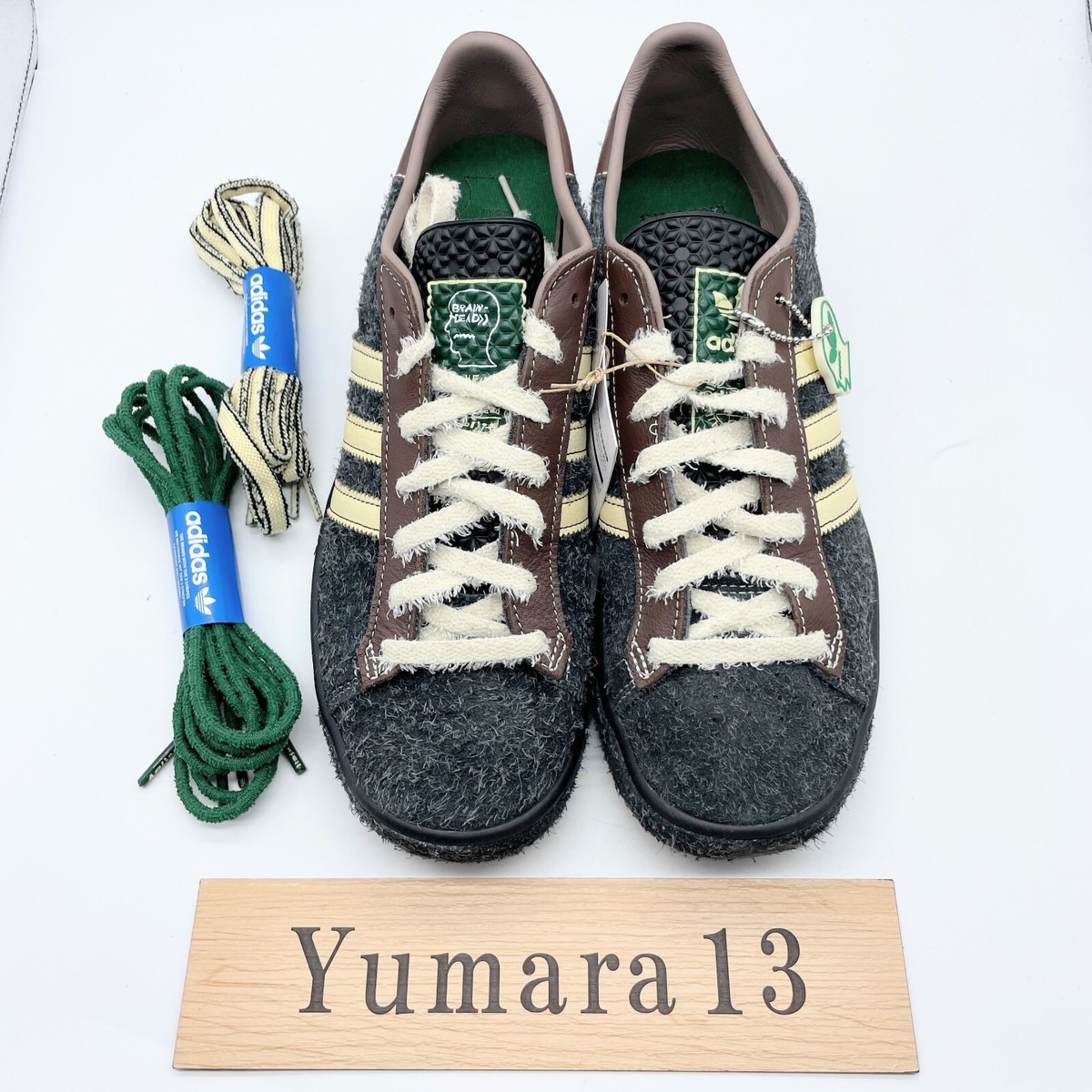 Brain Dead × adidas Originals Forest Hills Core Black JR7942 Men's