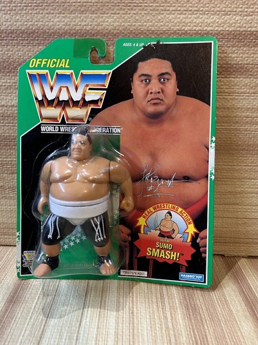 Yokozuna WWF Hasbro Wrestling Figure Green Carded ...