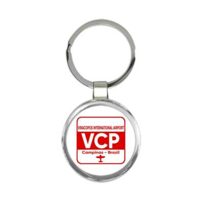 Brazil Viracopos Airport Campinas VCP Brasil : Keychain Gift Travel Airline