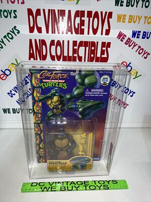 Vintage 1996 TMNT Coil force Coil Cool Donatello Playmates AFA 80