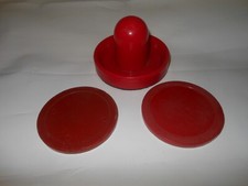Air Hockey Sports Pucks   used Replacement for lost items; only 3 pieces as pict
