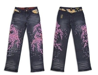 [Kashiko] ★ Embroidered Washing Denim Pants (3色) Kashiko(カシコ) デニム・ジーパン(レディース) - 海外通販のBUYMA