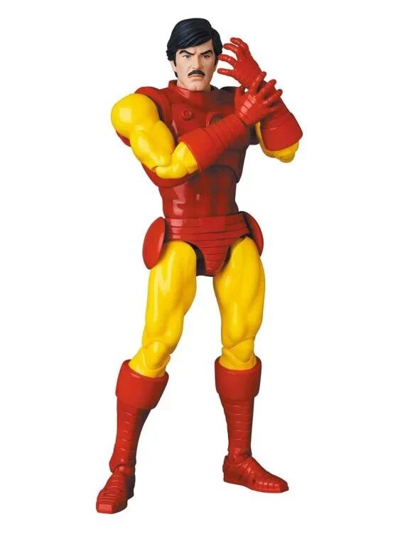 Juguete Medicom Mafex 165 Iron Man (versión cómic) Figura de acción 6" Foto 2 de 2