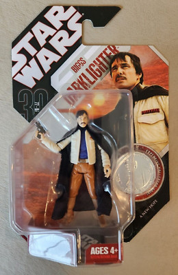 BIGGS DARKLIGHTER (ANH)-#17-Star Wars 30th -Hasbro 2007 3.5'' Figure-NISB