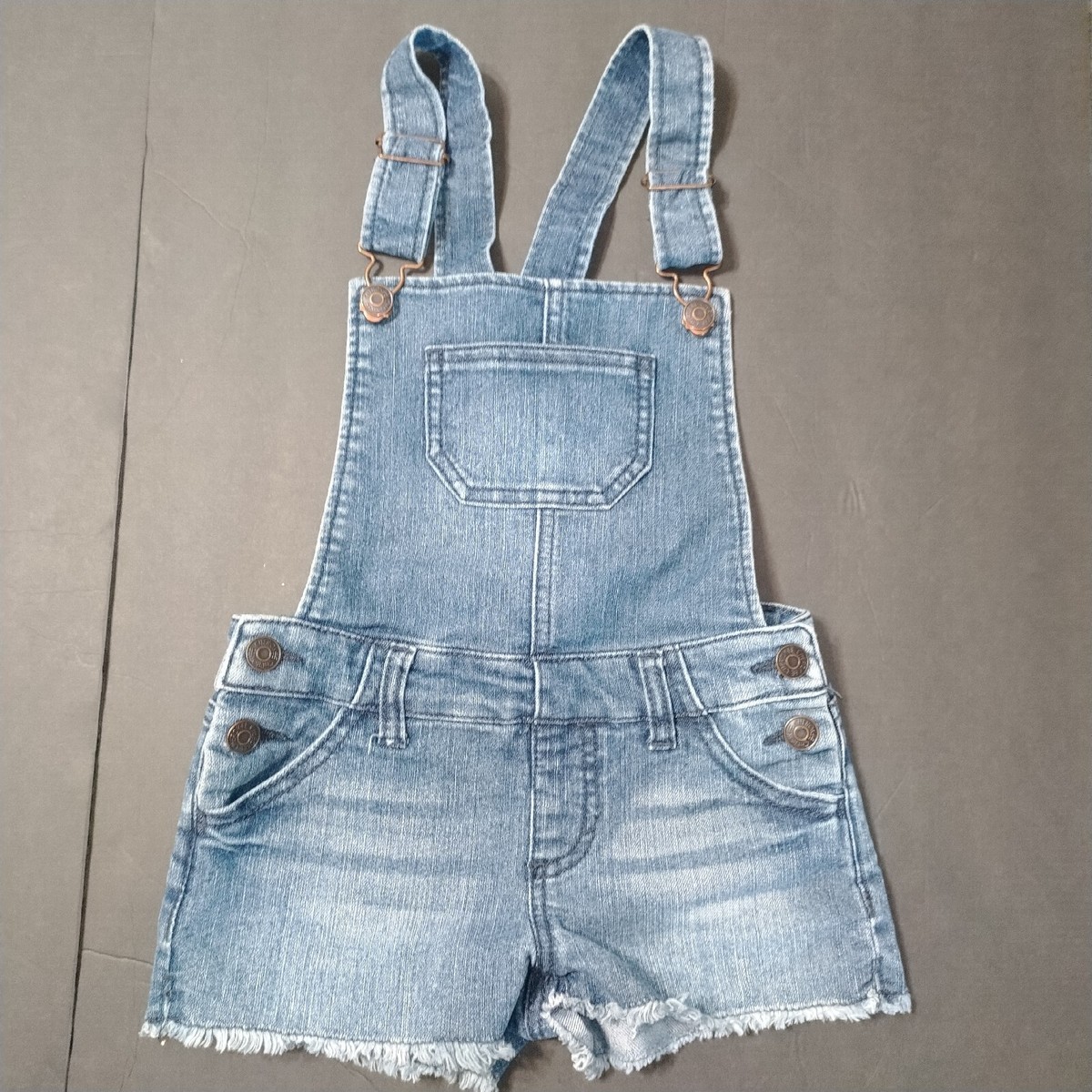 Vintage Girls Cherokee Denim Shorts Overalls Shortalls Bibs XS | eBay