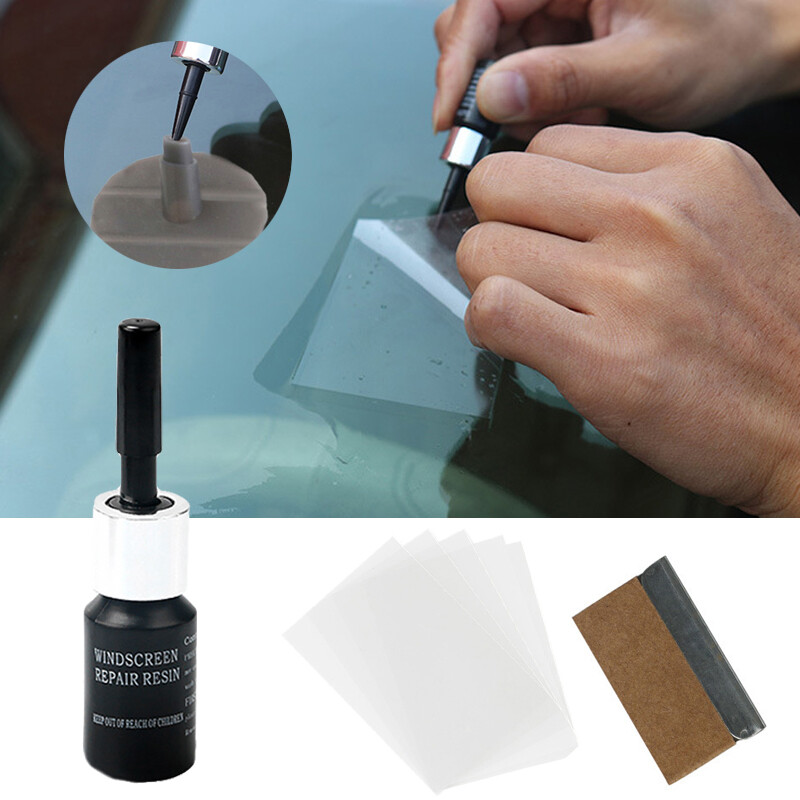 Windshield Repair Kit Window Car Cracked Fluid Screen Resin Phone - Main Image