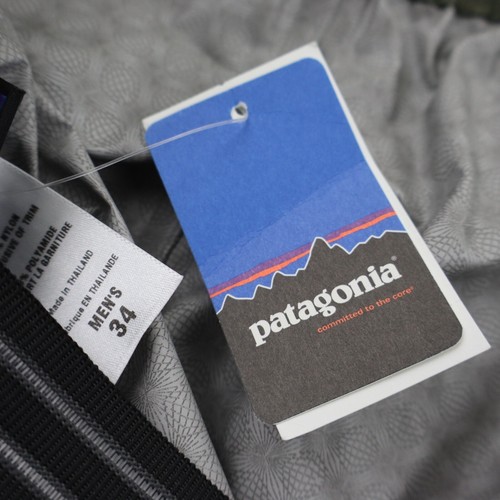 New Patagonia Mars Military Stretch Micro Burst Rain Pants Mens 34 Alpha Green - Picture 22 of 23
