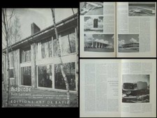 HABITAT HABITATIONS n°5 1960 BRASILIA, NIEMEYER, COSTA, CEE, JEAN DE MESMACKER