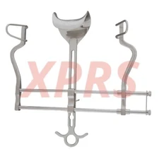 Balfour Retractor, 7" Spread, Side Blades 4" Deep, Premium German Stainless