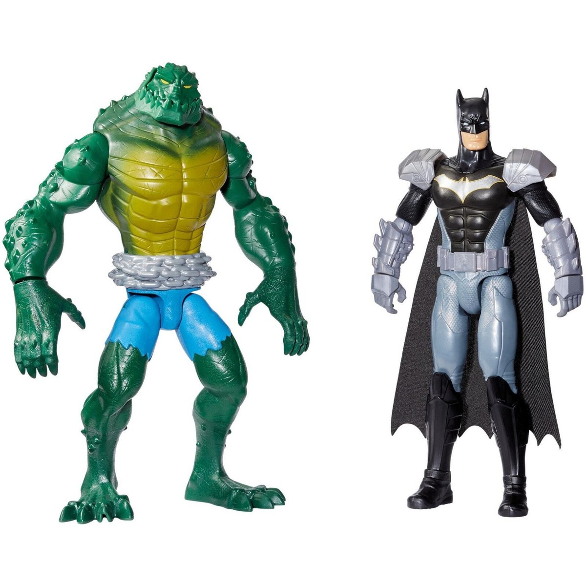 Batman Missions Reptile Wrangler Batman Vs. Killer Croc Figures 2