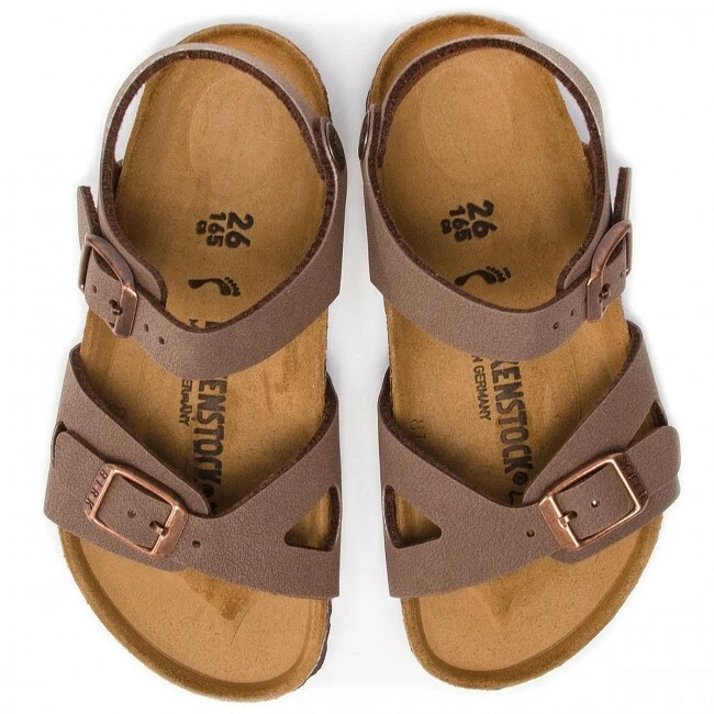 Birkenstock Rio Kids moka Largeur étroite 1012506 Taille 26 - Photo 2/3