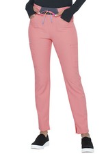 Pink Dream HeartSoul Scrubs Tapered Leg Drawstring Pant HS098 PDEA