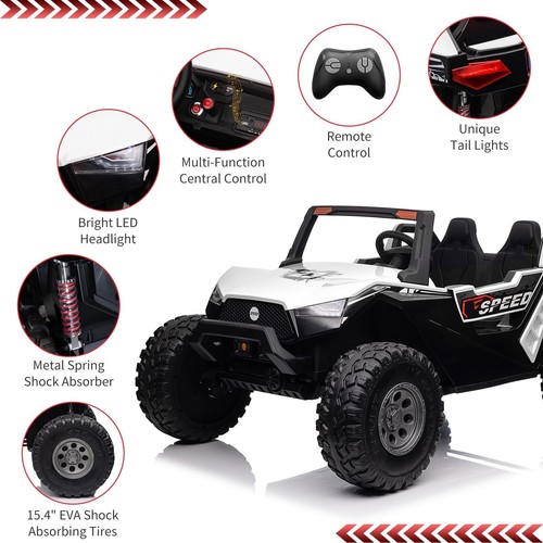 Can-Am 24V Ride on UTV Car Electric Toys 4WD Off-Road Quad, Best Gift for Kids - Picture 57 of 288