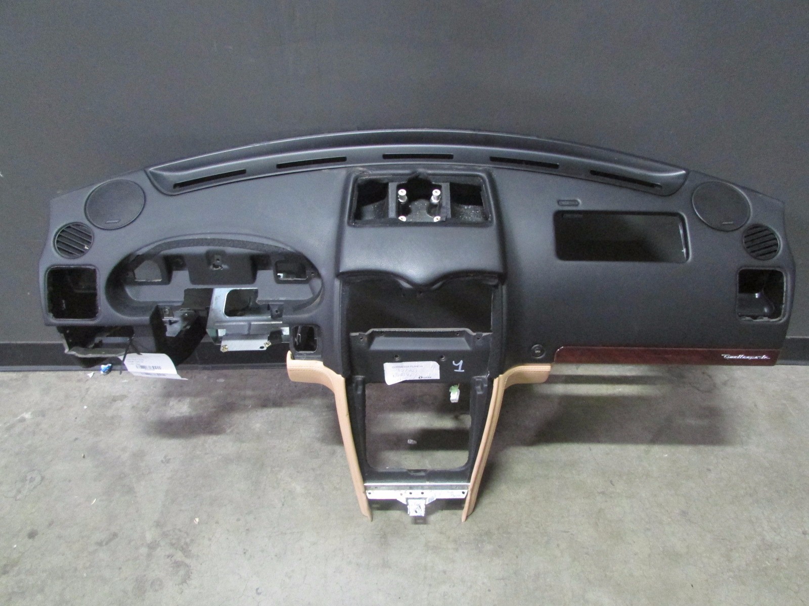 Maserati Quattroporte, Dashboard Dash Assembly, Black, Used, P/N 981430700