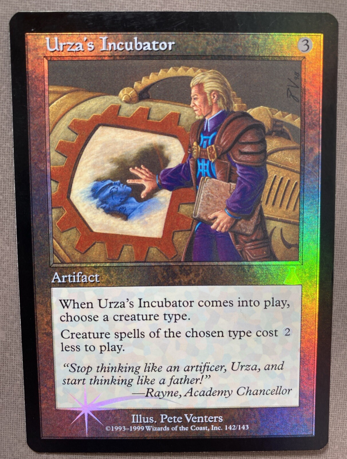 Urza's Incubator 1999 Urza's Destiny #142 Foil Price Guide