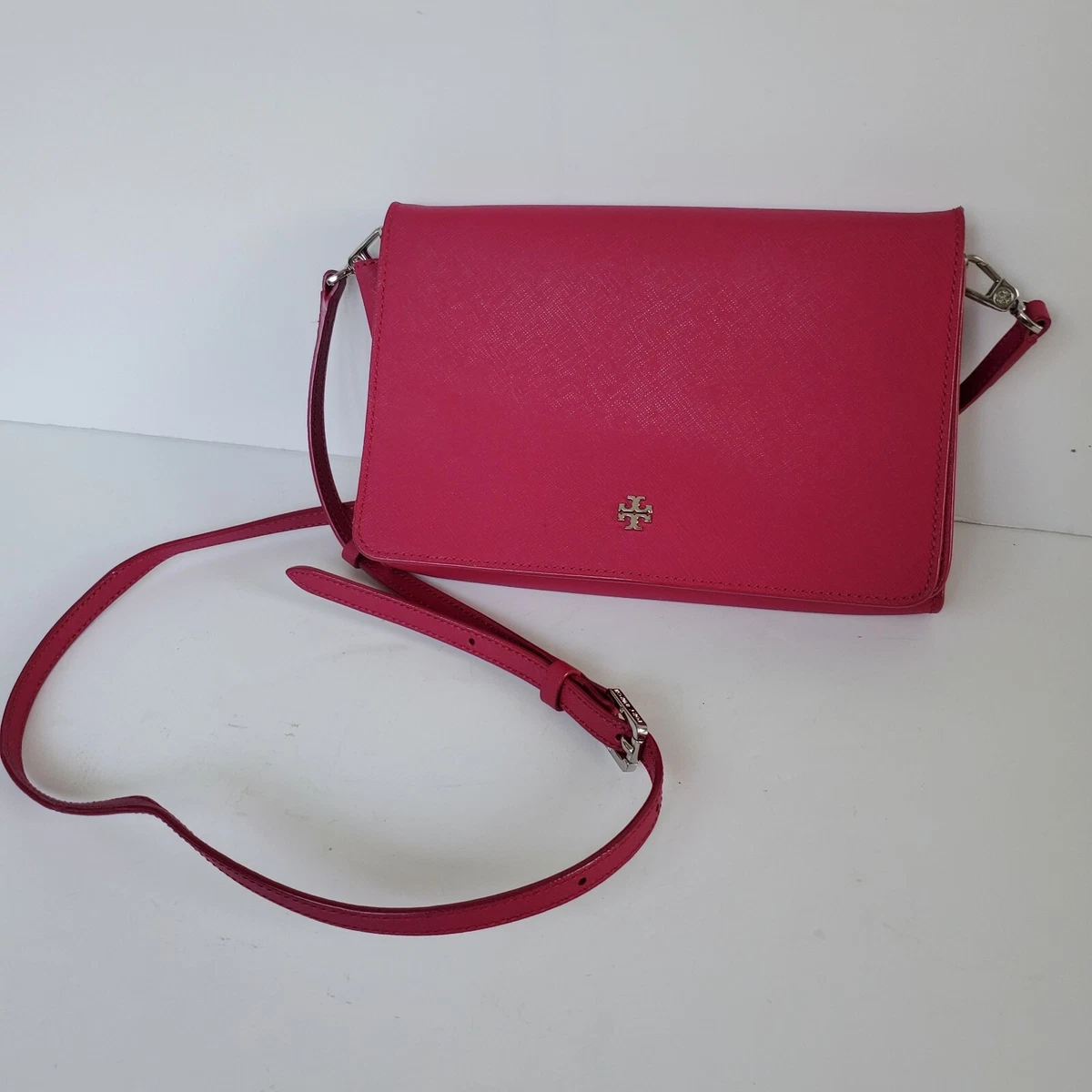 Tory burch hot pink best sale crossbody