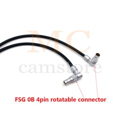 Rotatable 4Pin Male LBUS To 4Pin LBUS Cable for ARRI LBUS FIZ MDR Wireless Focus