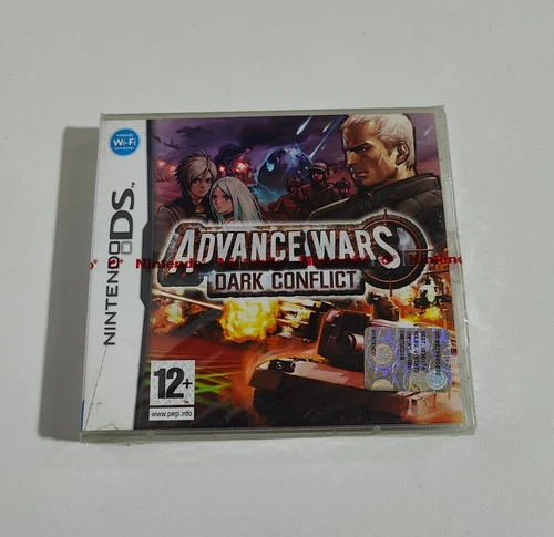 NNINTENDO DS ADVANCE WARS DARK CONFLICT NEW & SEALED ITALIAN PAL MULTI.