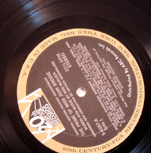 Rod McKuen The Prime of Miss Jean Brodie Soundtrack LP 1969 [20th Century S-4207 - Picture 5 of 6