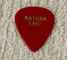 VINTAGE ERIC CLAPTON GUITARIST NATHAN EAST GUITAR PICK AUTHENTIC TOUR PLECTRUM