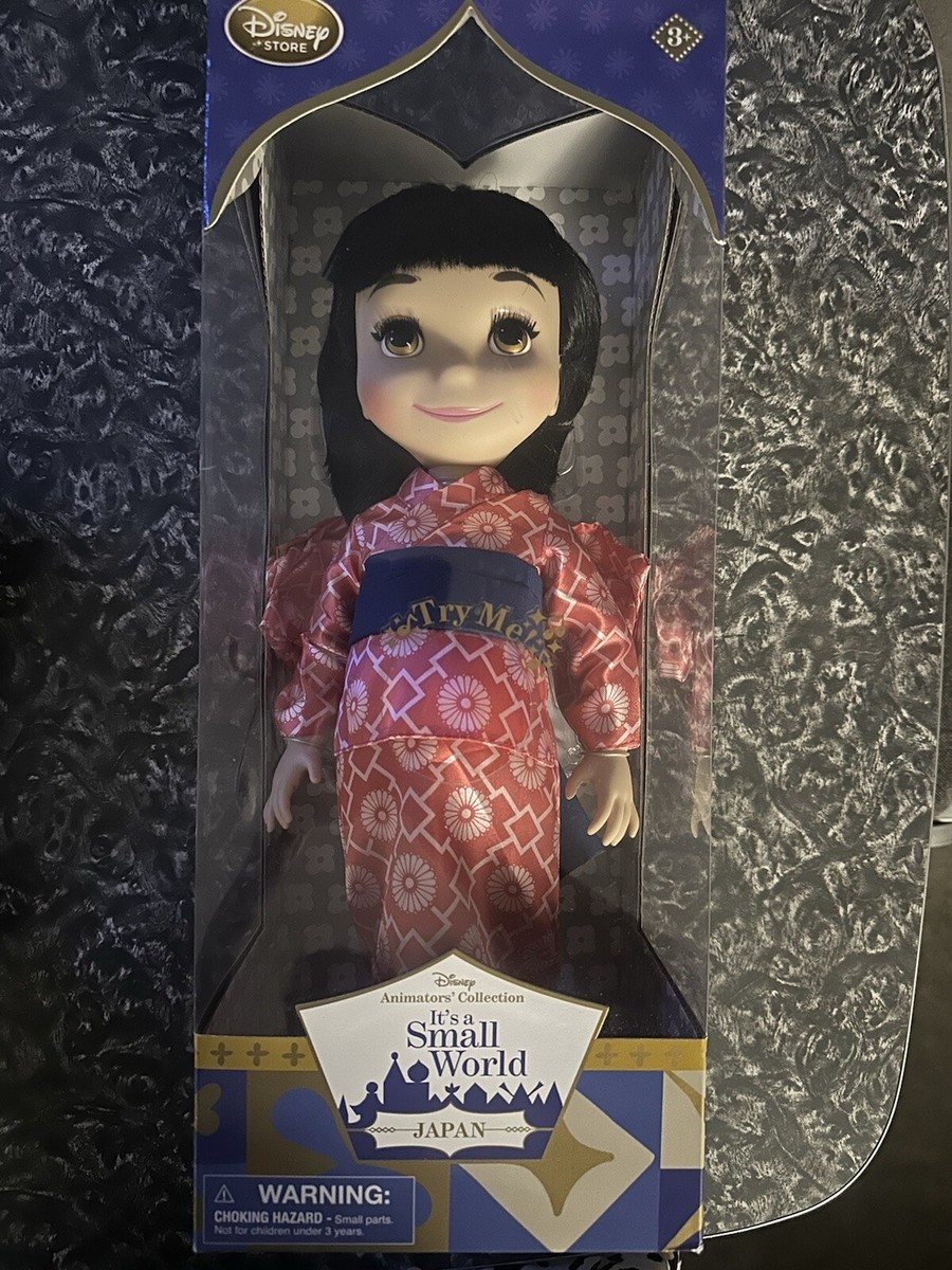 DISNEY Animators Collection It's a Small World JAPAN Singing Doll